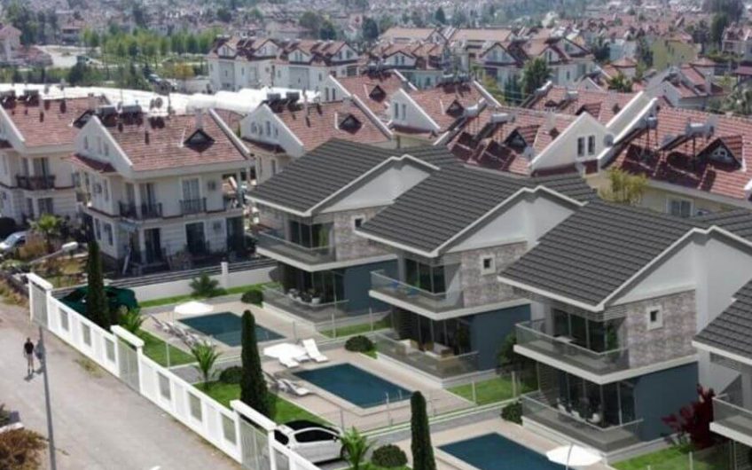 new built complex in fethiye calis
