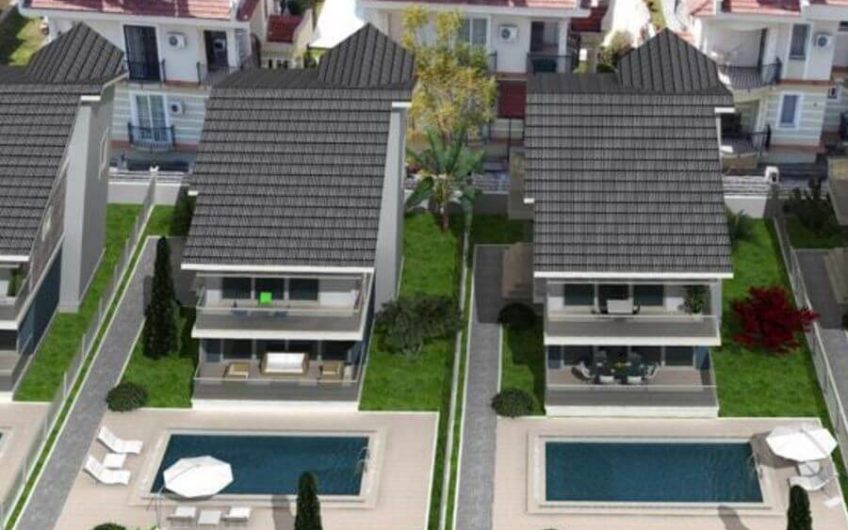 Villas in a new complex in Fethiye – Calis