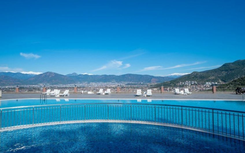 3+1 Duplex Apartments in Complex – City and Sea view – Tasyaka, Fethiye