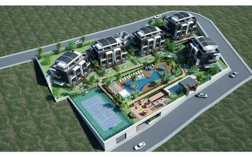 2+1 New Luxury Apartments Ortaalan Kalkan