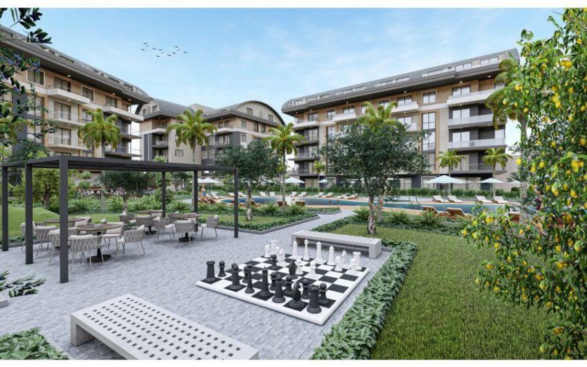 1+1 Apartments in Luxury Complex. Investment Opportunity. Alanya, Oba.
