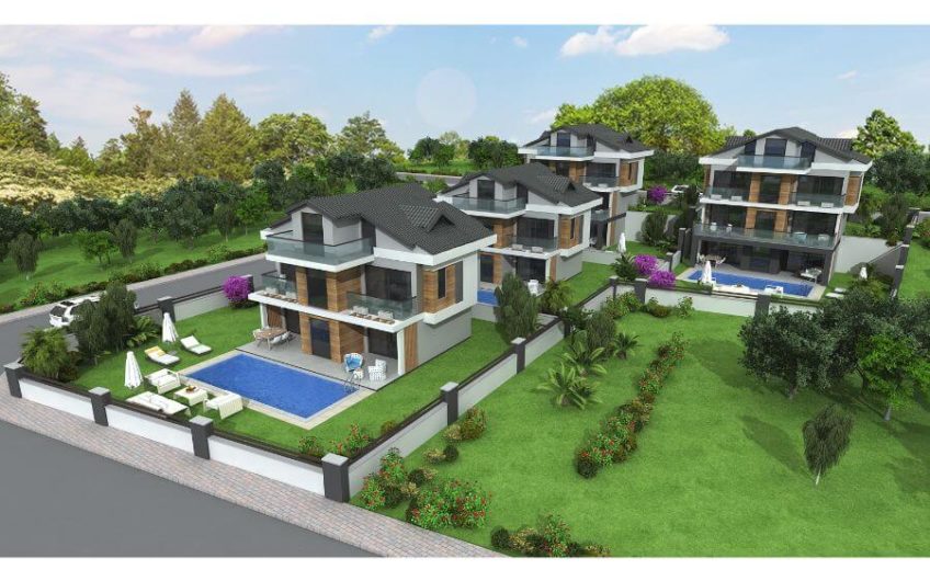 4+1 en-suite detached villas in Göcek, Fethiye