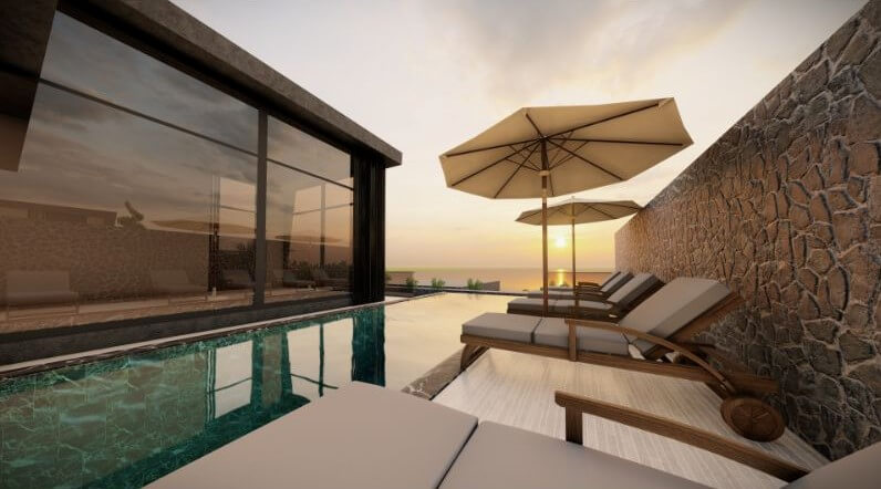 Luxury villas in Kalkan with private pool