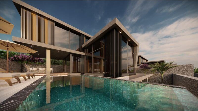 Luxury Villas in Kalkan for Sale. Sea View.