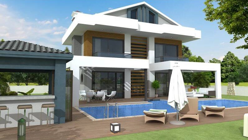 Villa for sale near Oludeniz beach in Fethiye