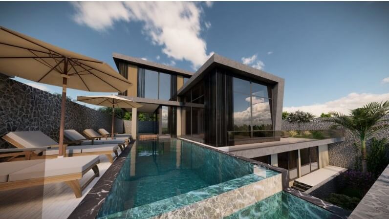 luxury villas in kalkan with private pool