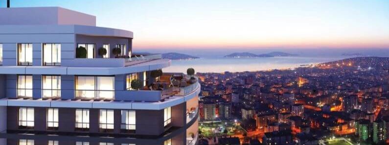 Квартиры на продажу в Стамбуле – Азиатская сторона – Вид на море