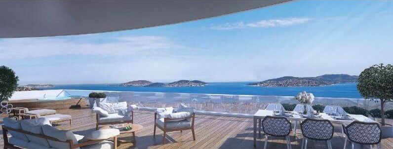 Apartments for sale in Istanbul – Asian Side – Sea View