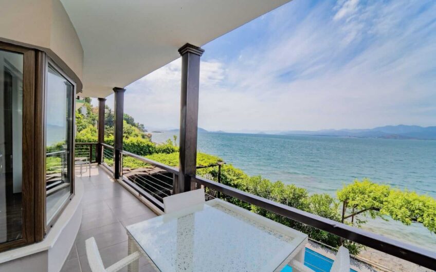 Luxury 3+1 Waterfront Private Villa on Sovalye (Knight) Island, Fethiye