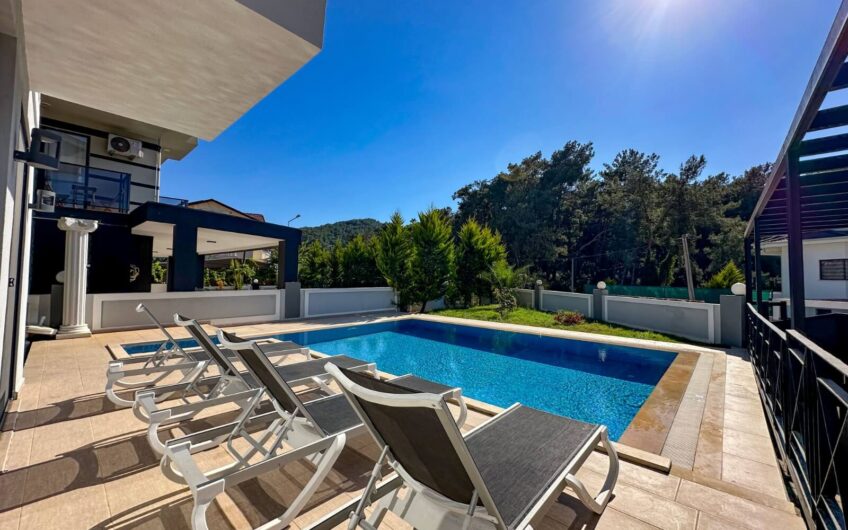 Luxury 5-Bedroom En-Suite Detached Villas in Central Hisaronu, Fethiye| Forest Views & High Rental Yield